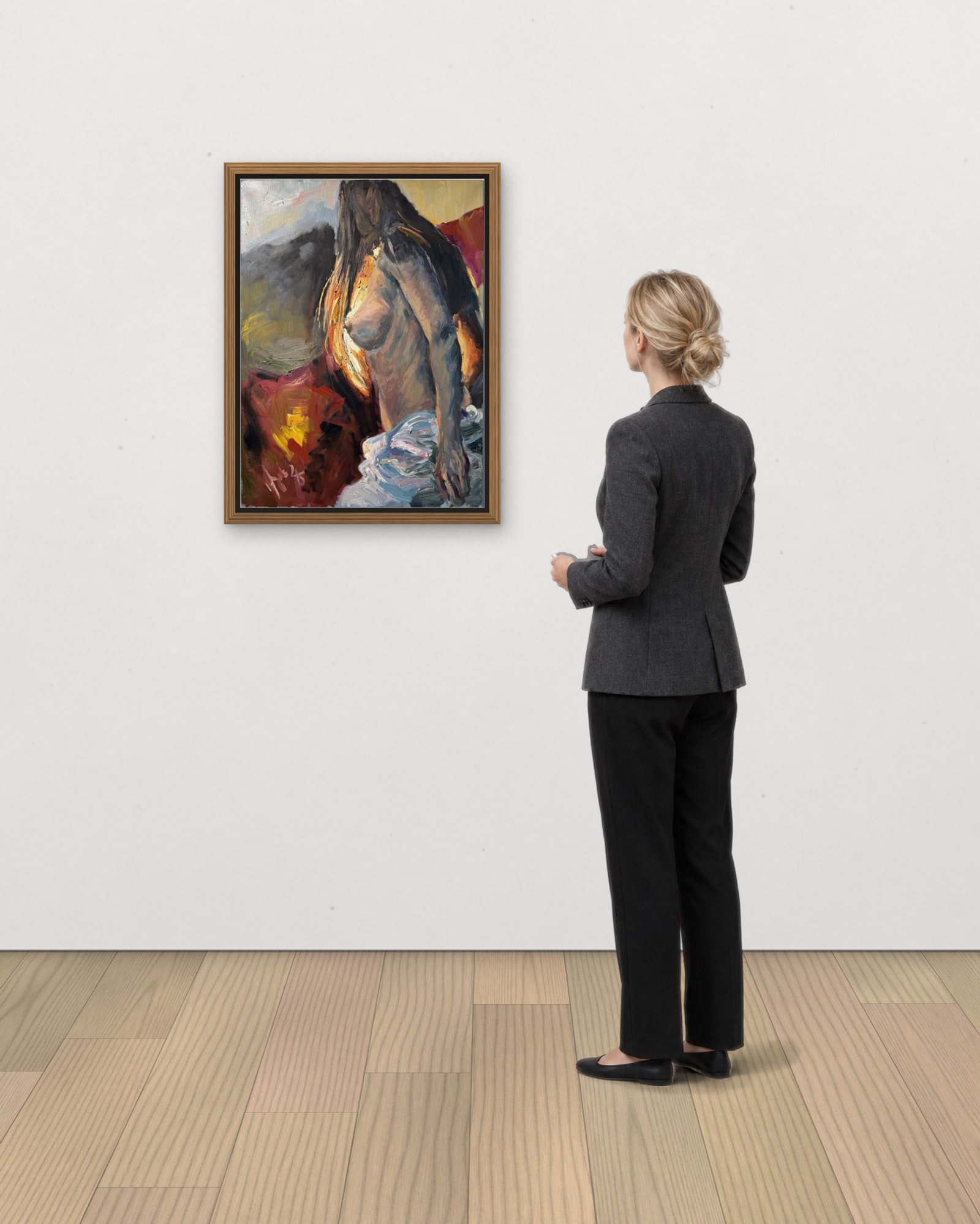 Angelo Makula – Untitled, 81 × 60 cm